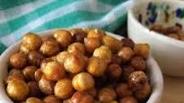 Receta de Garbanzos tostados con especias Receta de Garbanzos tostados con especias