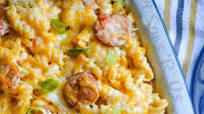 Spicy Sausage and Pasta Casserole Spicy Sausage and Pasta Casserole