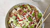 Cold chicken noodle salad Cold chicken noodle salad