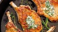 Pan-Fried Pork Chops with Garlic Butter Pan-Fried Pork Chops with Garlic Butter