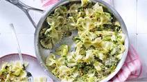 Farfalle with Caramelized Zucchini and Onions Farfalle with Caramelized Zucchini and Onions