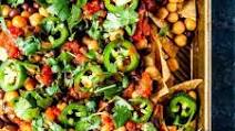 Loaded Vegan Nachos with Black Beans and Spicy Chickpeas Loaded Vegan Nachos with Black Beans and Spicy Chickpeas