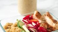Quinoa Power Bowl with Lemony Hummus Dressing Quinoa Power Bowl with Lemony Hummus Dressing