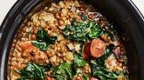 Recipe: Slow Cooker Sausage and Lentil Stew Recipe: Slow Cooker Sausage and Lentil Stew