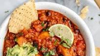 Crockpot Sweet Potato & Black Bean Quinoa Chili Crockpot Sweet Potato & Black Bean Quinoa Chili