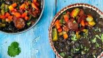 Instant Pot Black Beans with Chorizo Instant Pot Black Beans with Chorizo