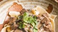 Dried Wild Mushroom Stroganoff Dried Wild Mushroom Stroganoff