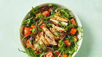 Low-Cal Peri Peri Chicken with Sweet Potato and Tomato Salad Low-Cal Peri Peri Chicken with Sweet Potato and Tomato Salad