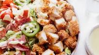 Jalapeno Popper Chicken Salad (Wendy's Copycat!) Jalapeno Popper Chicken Salad (Wendy's Copycat!)