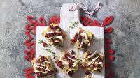 Cranberry & brie bruschetta Cranberry & brie bruschetta
