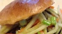 Asian Inspired Pork Burgers Asian Inspired Pork Burgers