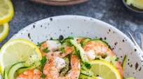Lemon Garlic Shrimp with Zucchini Noodles Lemon Garlic Shrimp with Zucchini Noodles