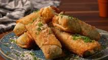 Spinach Artichoke Spring Rolls Spinach Artichoke Spring Rolls