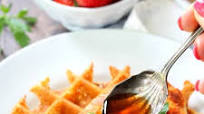 Healthy Chicken and Mashed Potato Waffles Healthy Chicken and Mashed Potato Waffles