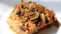 Salmon with Tomato Herb Relish Salmon with Tomato Herb Relish
