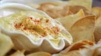 Smoky Hummus With Baked Tortilla Chips Recipe Smoky Hummus With Baked Tortilla Chips Recipe