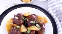 Chicken Adobo with Pineapple Chicken Adobo with Pineapple