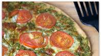 Pesto Tomato Pizza Pesto Tomato Pizza