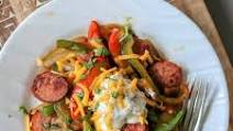 Cajun Keto Sausage and Peppers Cajun Keto Sausage and Peppers