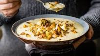 Cauliflower and spiced chickpea soup Cauliflower and spiced chickpea soup