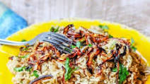 Lebanese Mujadara Recipe Lebanese Mujadara Recipe
