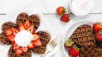 Chocolate Waffles Chocolate Waffles