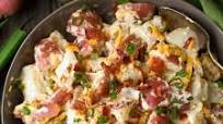 Cheddar Bacon Ranch Potato Salad Cheddar Bacon Ranch Potato Salad