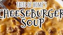 Cheeseburger Soup from Taste of Home Cheeseburger Soup from Taste of Home