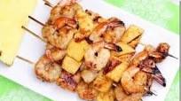 Shrimp Pineapple Kabobs Shrimp Pineapple Kabobs