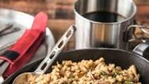 Dehydrated Smoked Barley Mushroom Risotto Dehydrated Smoked Barley Mushroom Risotto