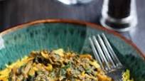 Quick and Easy Saag Bhaji {Spinach Curry} Quick and Easy Saag Bhaji {Spinach Curry}