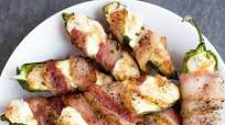 Bacon-Wrapped Cheesy Jalapeño Poppers Bacon-Wrapped Cheesy Jalapeño Poppers