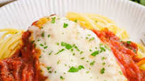 Chicken Parmesan Pasta + Video Chicken Parmesan Pasta + Video