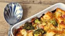 Breakfast Casserole with Broccoli, Ham and Cheese Breakfast Casserole with Broccoli, Ham and Cheese