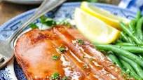 Ham Steak with Brown Sugar Glaze Ham Steak with Brown Sugar Glaze