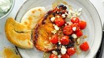 Mediterranean Pork Chops with Cucumber Salad Mediterranean Pork Chops with Cucumber Salad