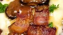 Fontina Pork Chops with Marsala Mushroom Gravy Fontina Pork Chops with Marsala Mushroom Gravy