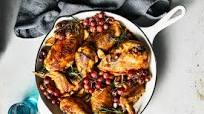 Pan-Roasted Chicken with Grapes, Garlic, and Rosemary Pan-Roasted Chicken with Grapes, Garlic, and Rosemary