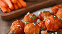 Traeger Smoked Buffalo Chicken Meatballs Traeger Smoked Buffalo Chicken Meatballs