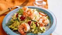 Greek Orzo and Grilled Shrimp Salad with Mustard-Dill Vinaigrette Greek Orzo and Grilled Shrimp Salad with Mustard-Dill Vinaigrette