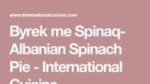 Bryek me Spinaq- Albanian Spinach Pie Bryek me Spinaq- Albanian Spinach Pie