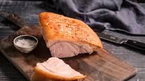 Roast pork loin with crackling Roast pork loin with crackling