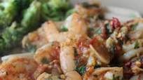 Spicy Shrimp and Tomato Scampi Spicy Shrimp and Tomato Scampi