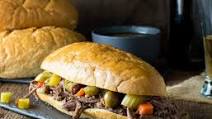 Crock Pot Italian Beef Sandwiches - Chicago Style Crock Pot Italian Beef Sandwiches - Chicago Style