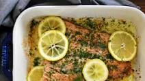 Baked Salmon With Lemon and Dill Baked Salmon With Lemon and Dill