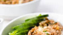 Ginger Pork and Cucumber Bowls (AIP, paleo, Whole30) Ginger Pork and Cucumber Bowls (AIP, paleo, Whole30)