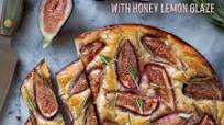 Fig Rosemary Focaccia with Honey Lemon Glaze Fig Rosemary Focaccia with Honey Lemon Glaze