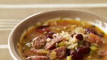 Slow cooker red bean, sausage and rice soup Slow cooker red bean, sausage and rice soup