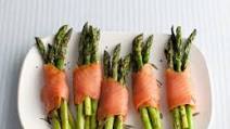 Asparagus and Smoked Salmon Bundles Asparagus and Smoked Salmon Bundles