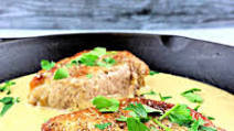 Creamy Garlic Keto Pork Chops Creamy Garlic Keto Pork Chops